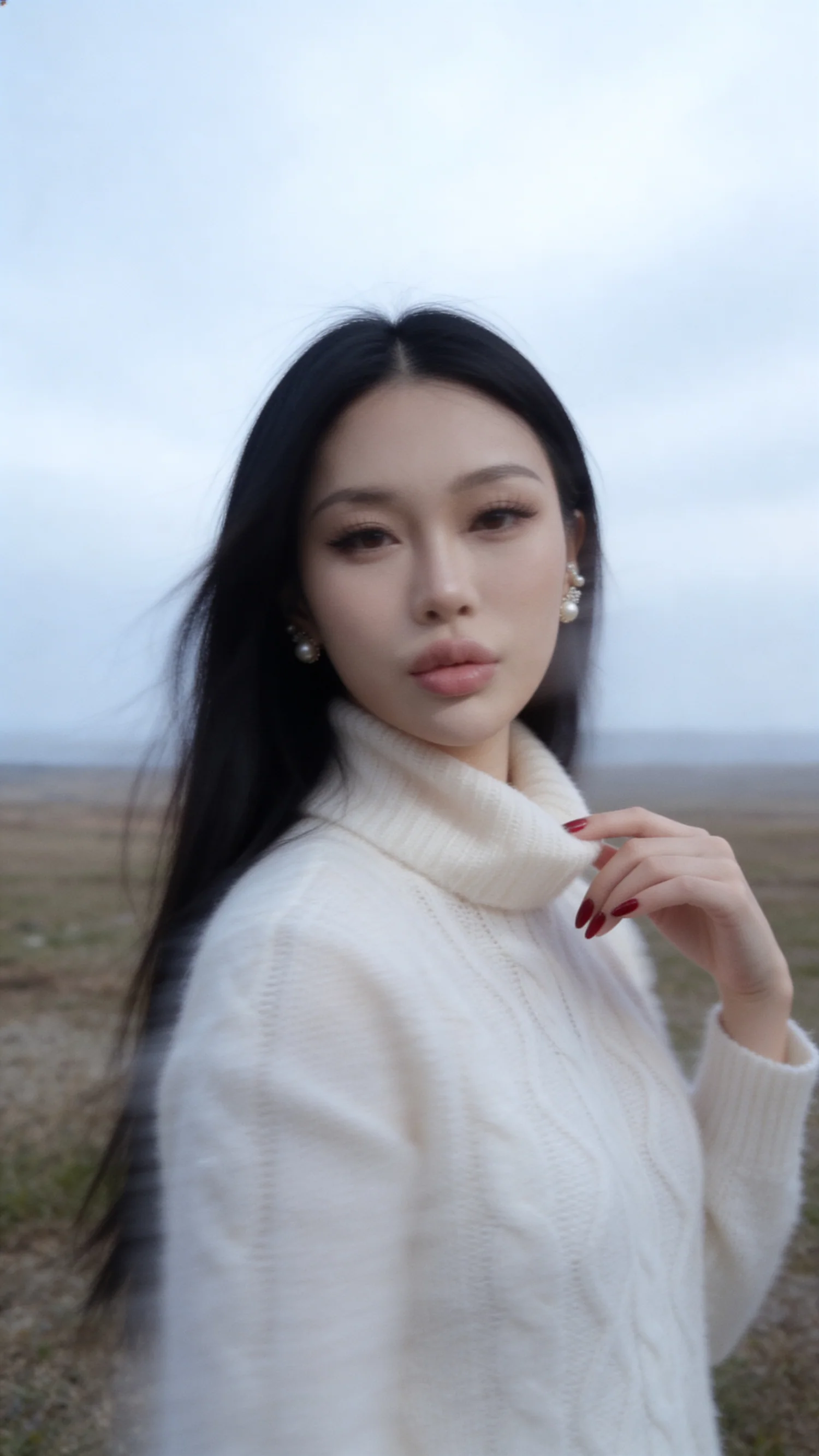 Kiara Vogue reference-guided portrait sample
